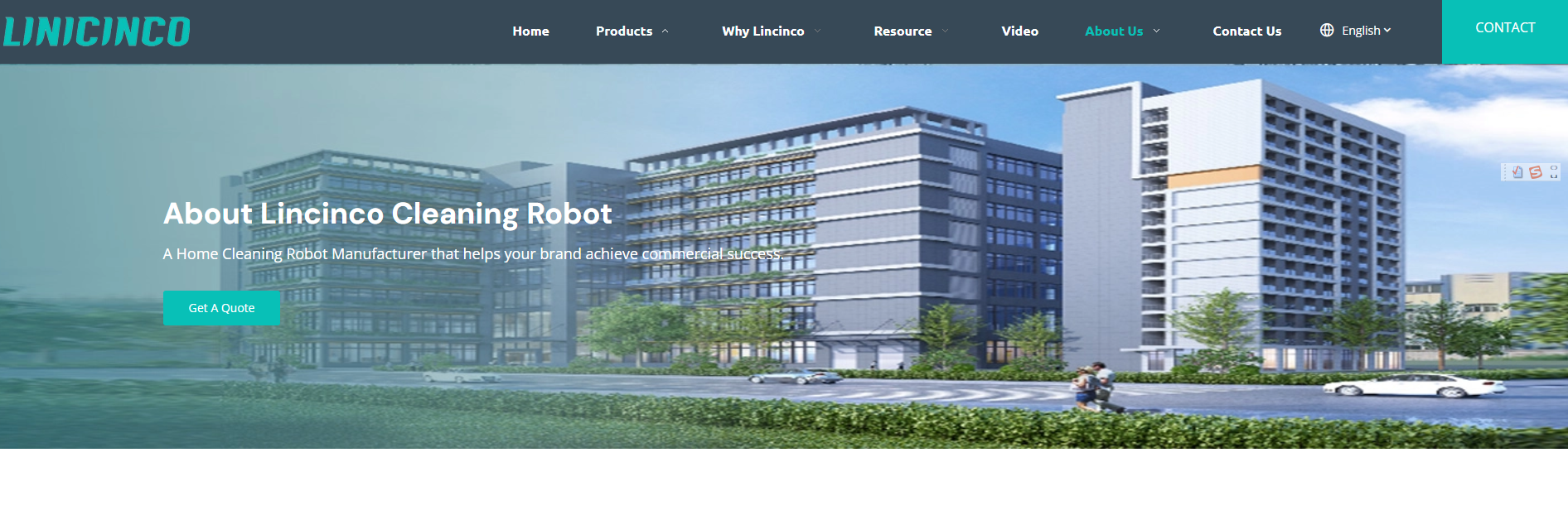 Hersteller von automatischen Fensterreinigern von LINCINCO