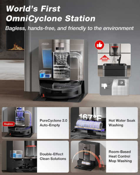 Yeedi S20 Infinity Staubsauger
