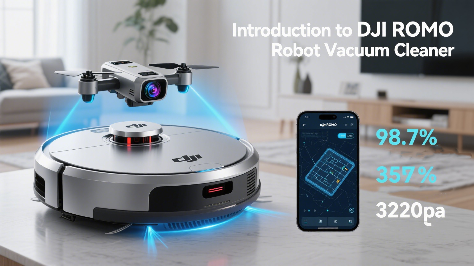 Einführung in DJI Romo Roboter Vakuumreiniger