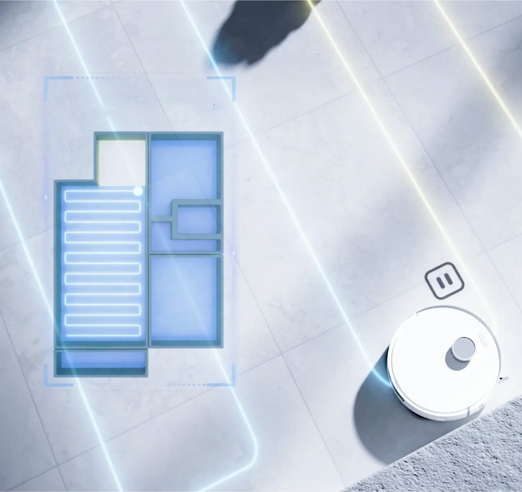 Selbstreinigender Roboter