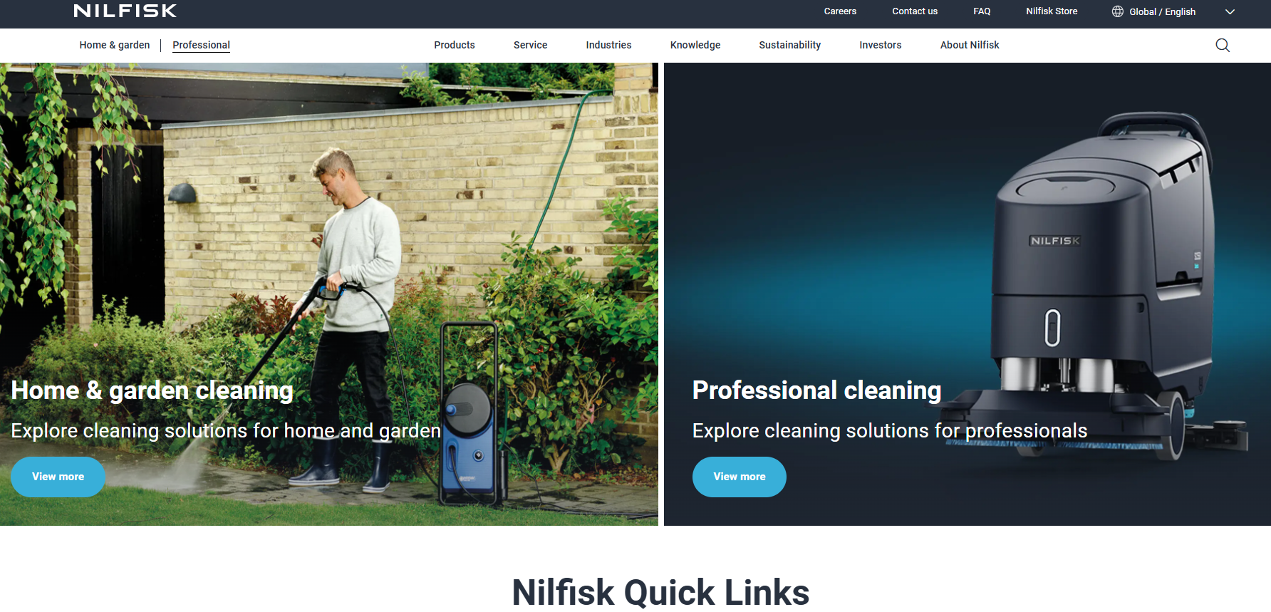 Nilfisk: Der etablierte Qualitätsführer