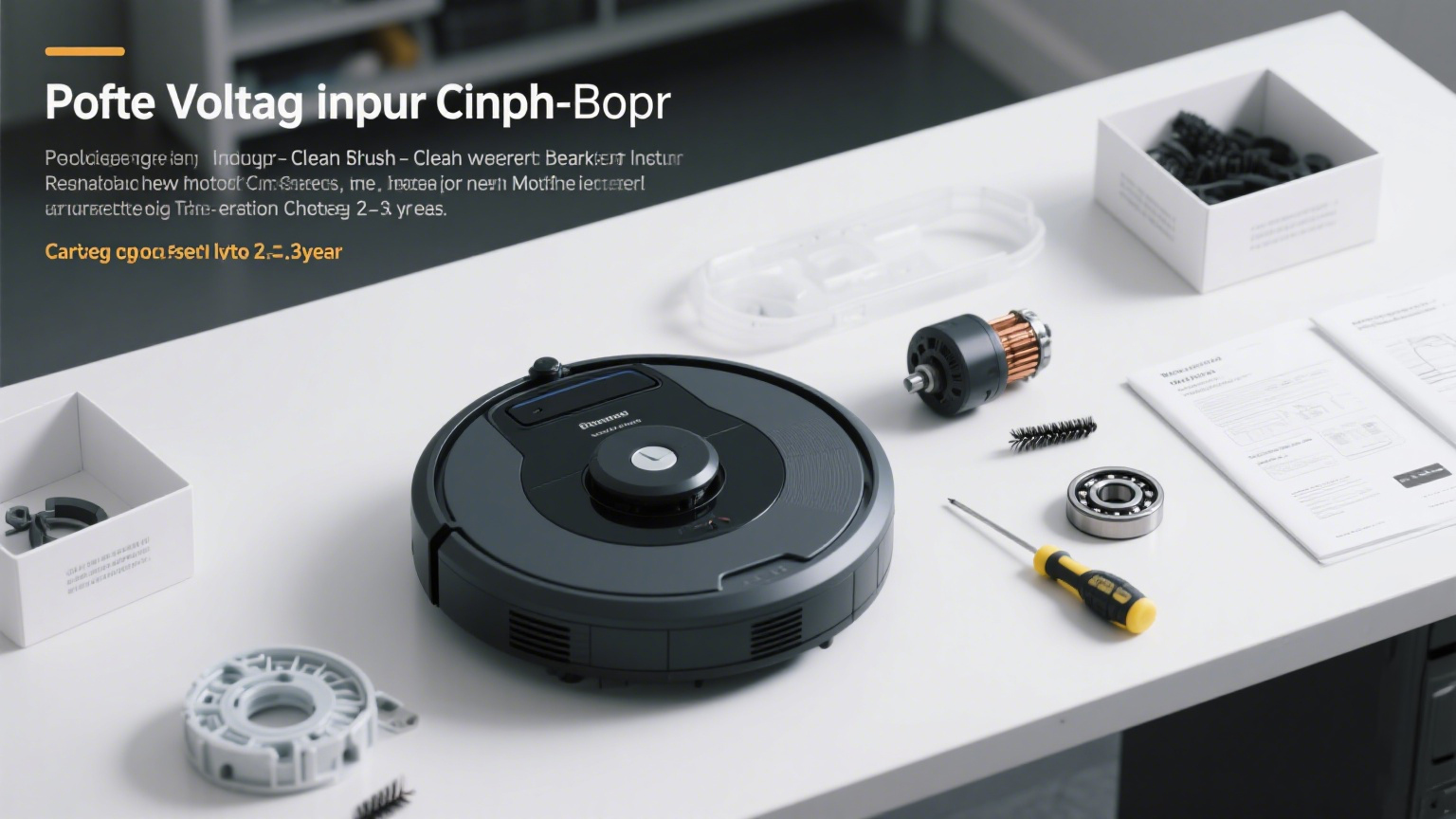 Wie repariere ich einen beschädigten Motor eines umfassenden Roboters?