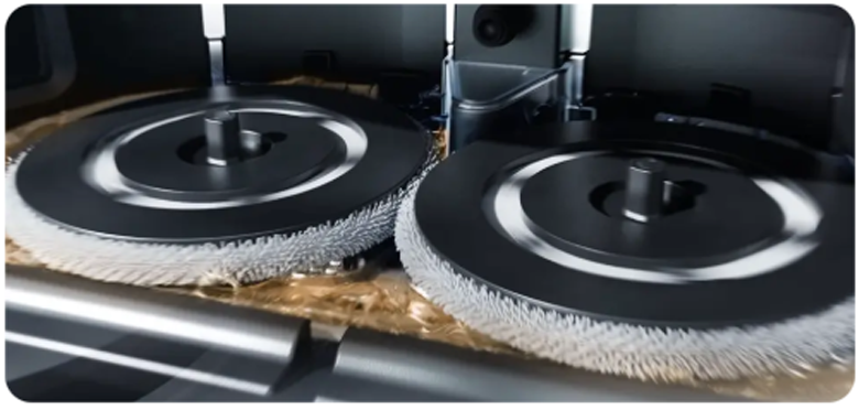 Selbstreinigender Roboter, automatische Wischreinigung (selbstreinigend)