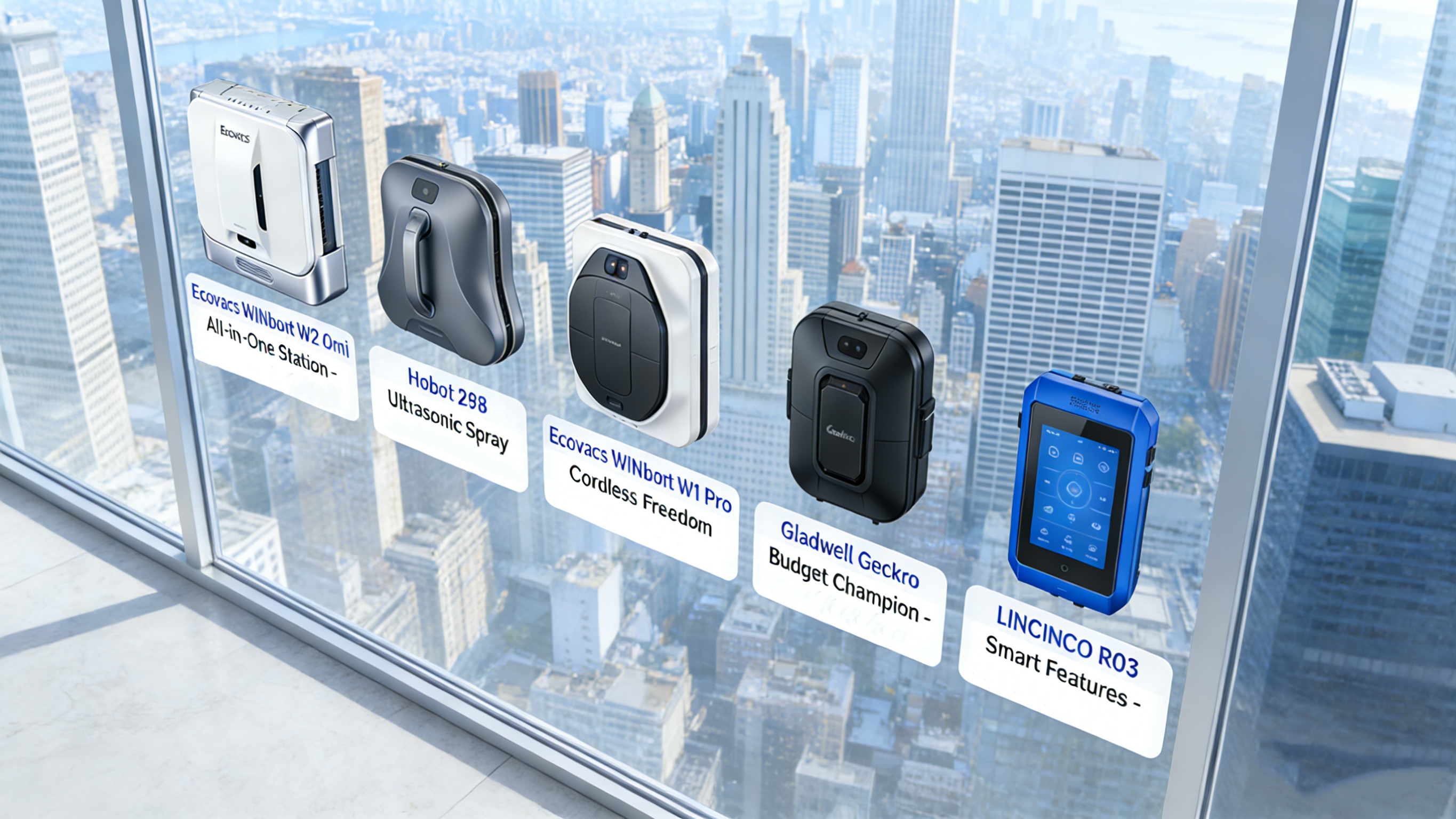 Die 5 besten Fensterputzroboter