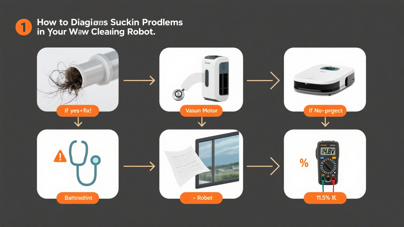 Wie diagnostizieren Sie Saugprobleme in Ihrem Fensterreinigungsroboter?