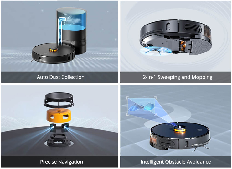 Laserroboter-Staubsauger H50