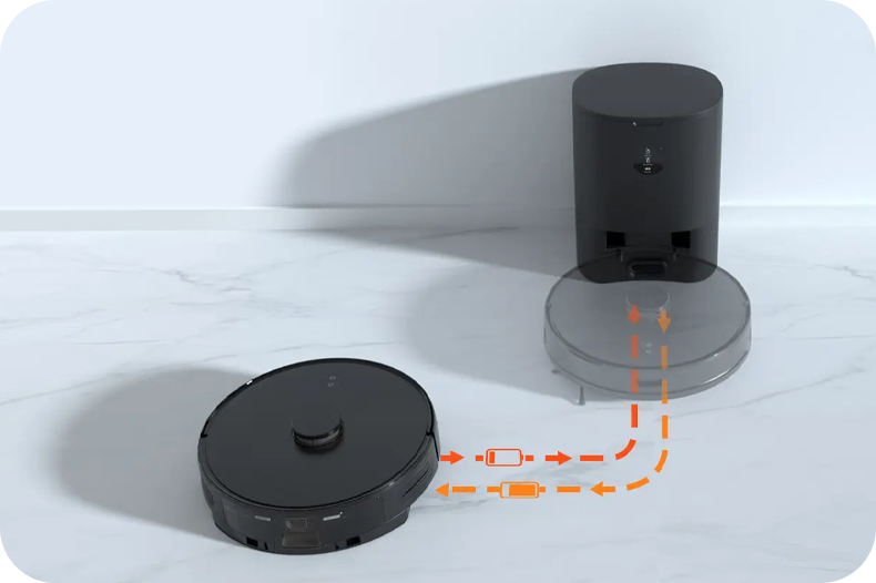 Laserroboter-Staubsauger H50 Kontinuierliche Reinigung