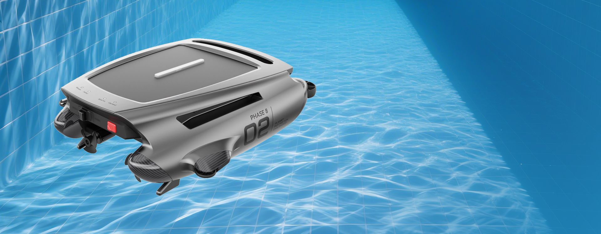 Solar Powered Pool Skimmer​