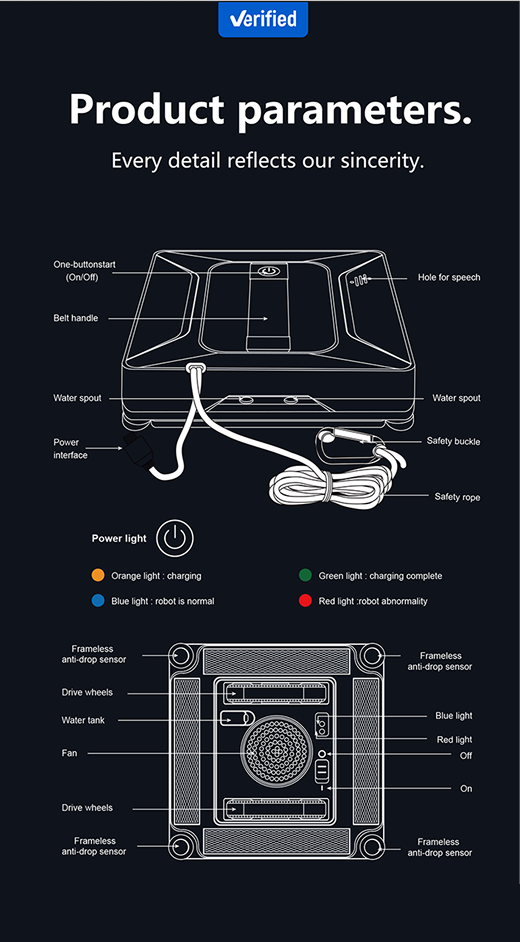Automatischer Fensterputzroboter
