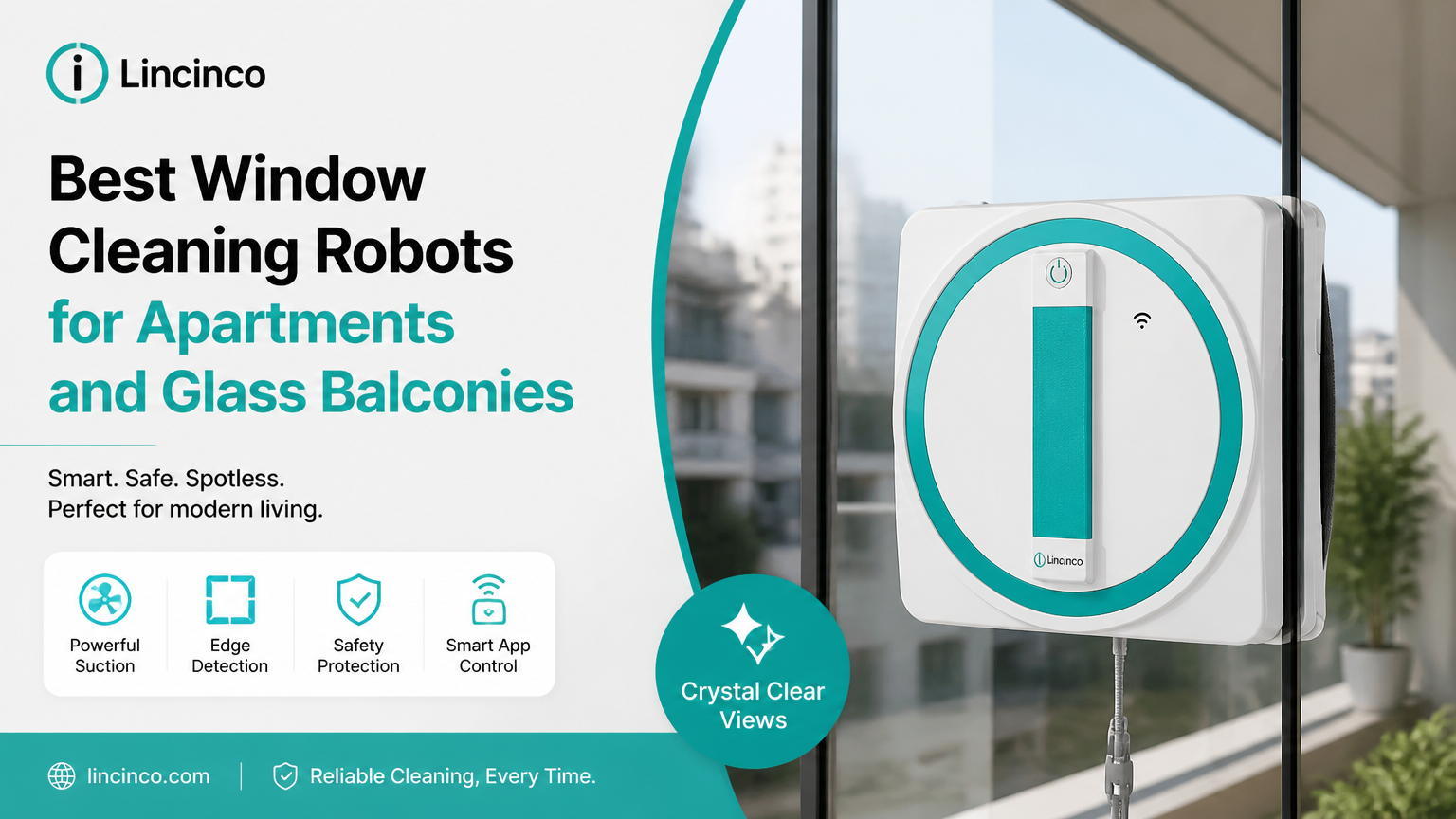 Beste Fensterputzroboter für Wohnungen und Glasbalkone