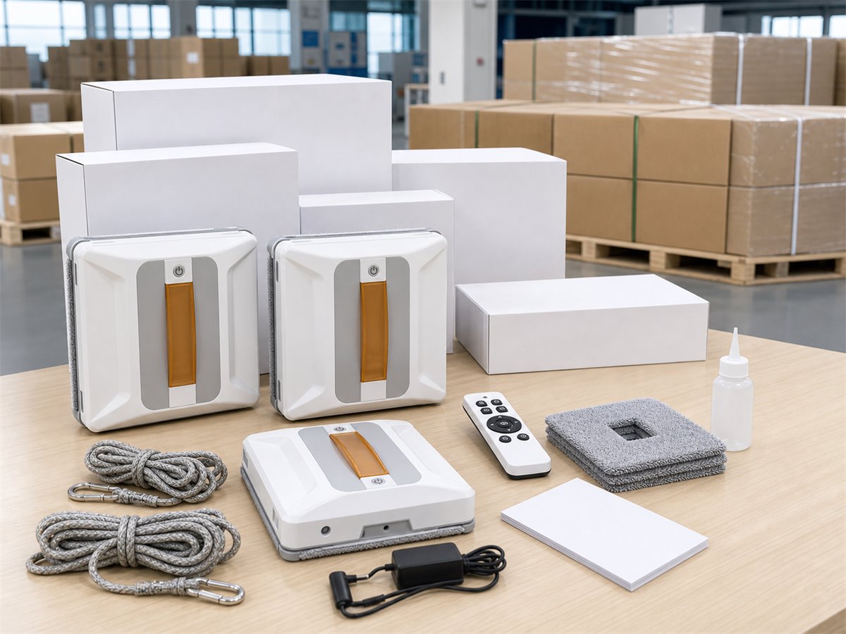 Fensterputzroboter-OEM-ODM-Verpackung