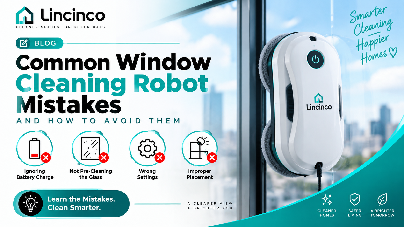 Häufige Fehler bei Fensterputzrobotern und wie man sie vermeidet