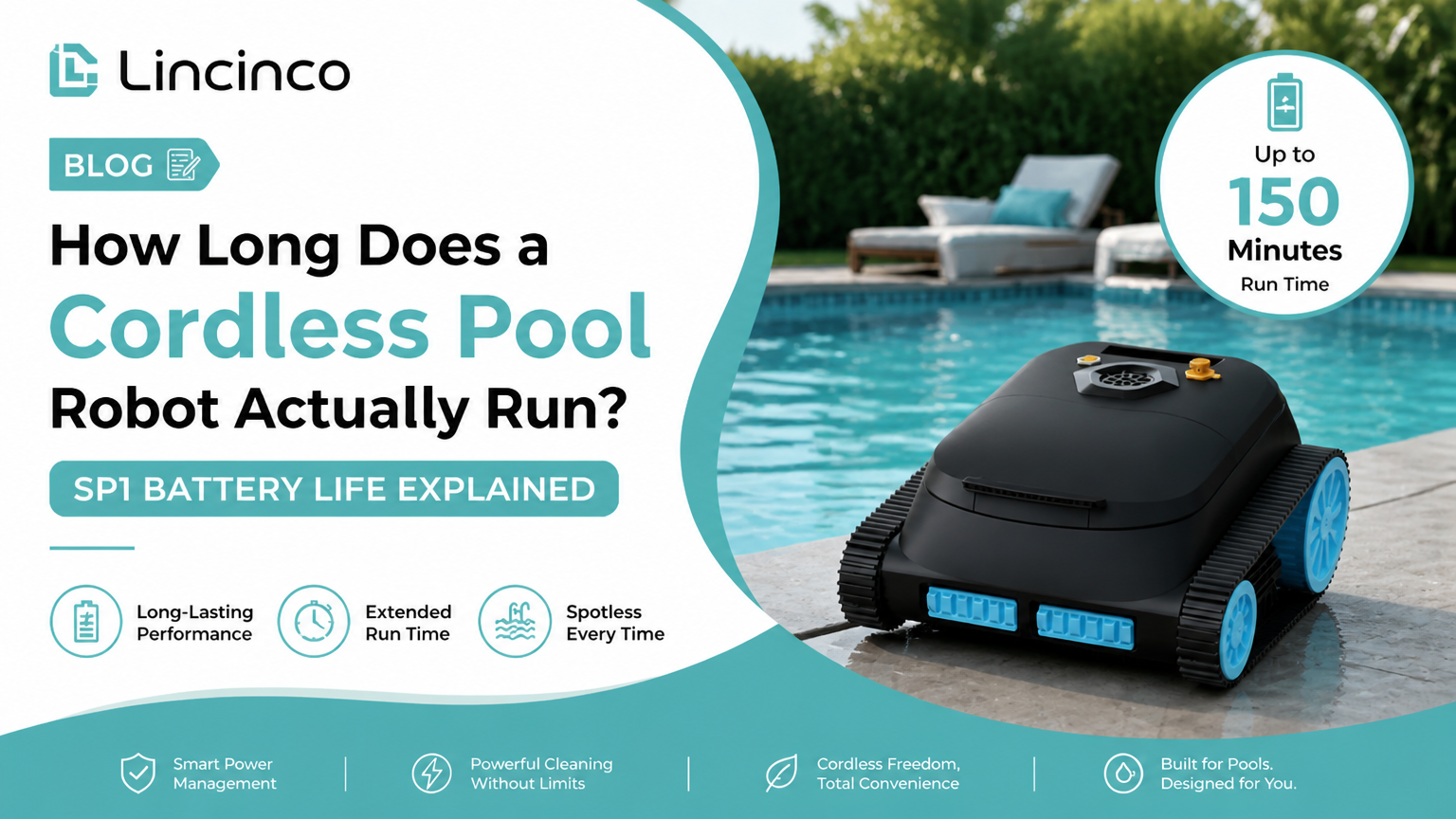 Wie lange läuft ein Akku-Poolroboter tatsächlich? SP1-Batterielebensdauer erklärt