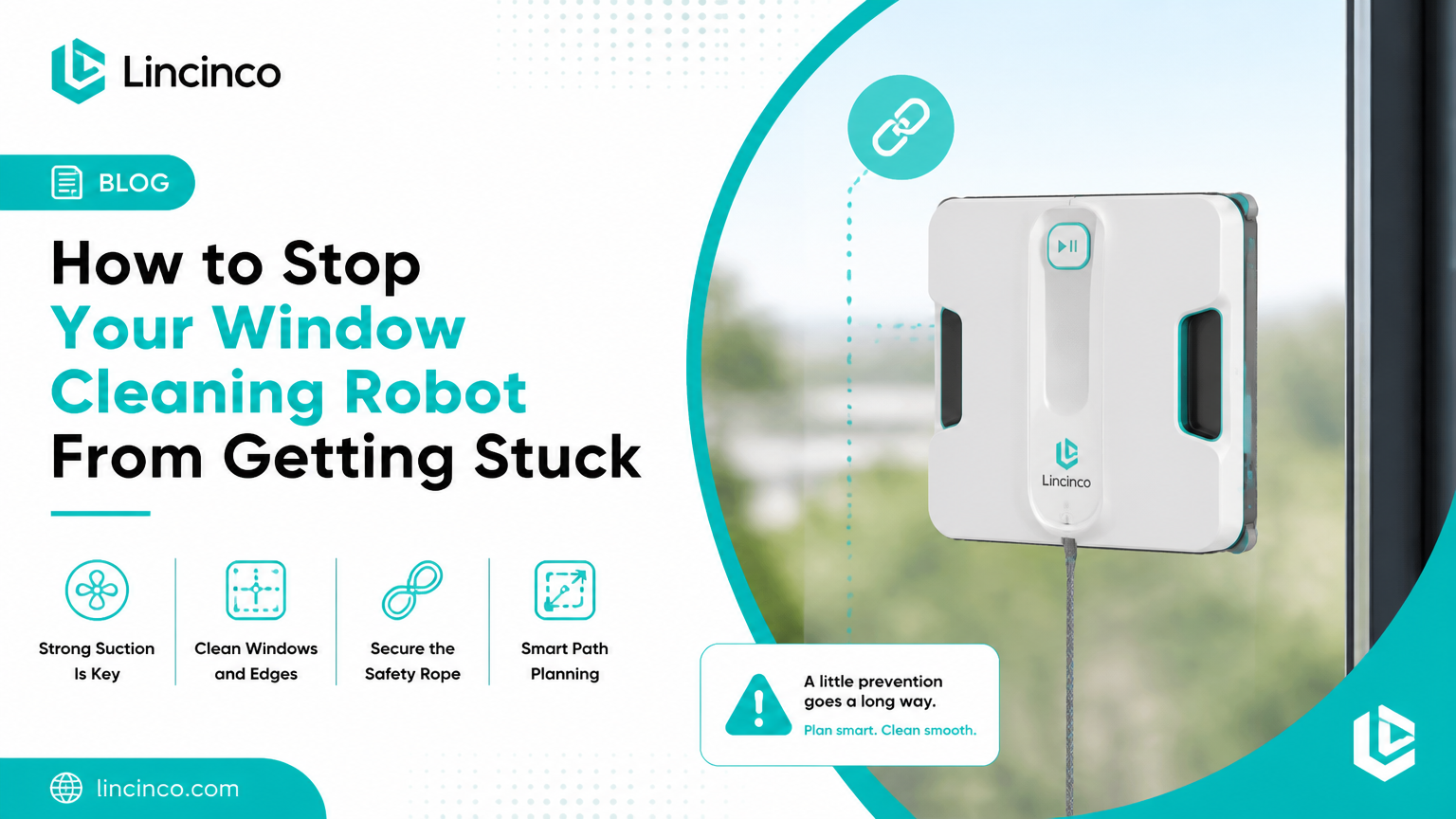 So verhindern Sie, dass Ihr Fensterputzroboter stecken bleibt
